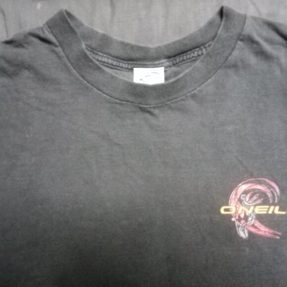 Vintage 90s O'Neill Surfing Double Sided T-Shirt - Picture 3 of 8
